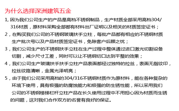 为什么选择深洲建筑五金